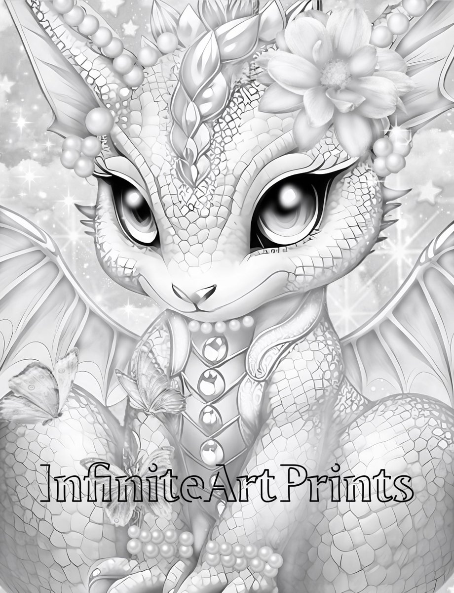 Ijourneys1's tweet photo. Cute Dragon Adult Coloring Page, adult colouring page, Grayscale Coloring, Printable File (JPEG) https://t.co/4NziUYc86J #grayscale  #coloringpage https://t.co/gqwiAjIZcf