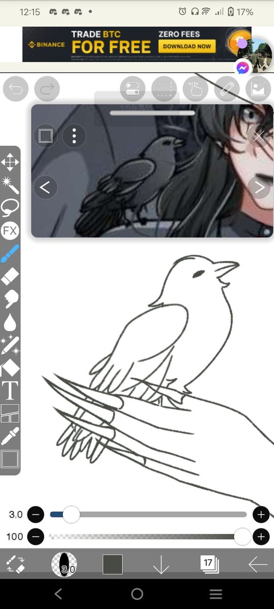 counterfeitmum's tweet photo. @mausuya Actually easier than you think, just needs a bit of patience and the understanding that it won't look like how it would on a bigger screen. Even just sketching is different on my pentab compared to on the phone, even my artstyle changes lmao. https://t.co/pki4zUpLDb