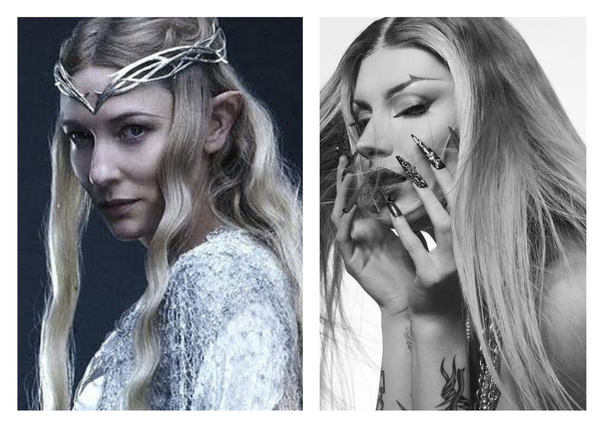 fouraffine's tweet photo. I bought a Lord of the Rings dvd when I was in primary school and got a card of Galadriel. So of course I fall in love with @hereisbosco twenty years later. It’s destiny. https://t.co/KhluuyUTG4