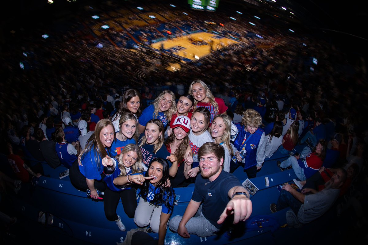 KUAthletics's tweet photo. The best students in college hoops https://t.co/7pYkdg21Sx