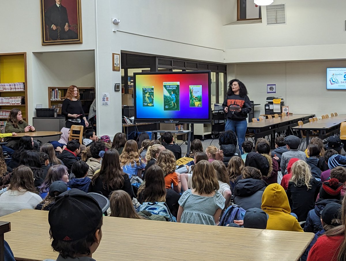 evans_vevans's tweet image. Kalynn Bayron, YA Author presents at Boynton today in celebration of Black Excellence. #icsd @BoyntonLibrary @Blklivesmatter @LWrightICSD