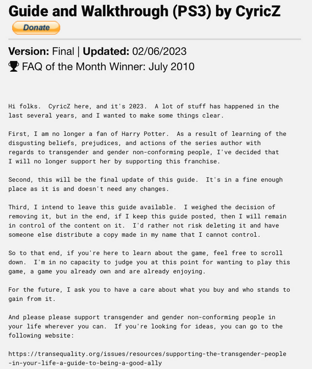 TailsWith82s's tweet photo. Persona guide writer: "I can no longer support my own FAQs in good conscience because I believe the people who created this game are satanic"

CyricZ: "hold my beer I want in on this!!" https://t.co/5MRdWofYh8