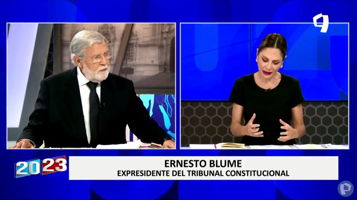 🔴  #EnVivo | #ErnestoBlume: "Debemos actuar en el marco de la #Constitución" #PanamericanaTelevisión #PanamericanaNoticias #2023En24Horas | Más detalles en ► ptv.pe/vivo <a href="/MavilaHuertasC/">Mavila Huertas C</a>
