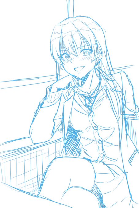 らくがき。
バレンタインの話題を振ってくるギャル。
「お、オレからチョコ貰って喜ぶ男子なんていねーよなぁ・・・」
「俺はかなり嬉しいぞ」
「ナニ言ってんだバカ! お前なんかに・・・!」 