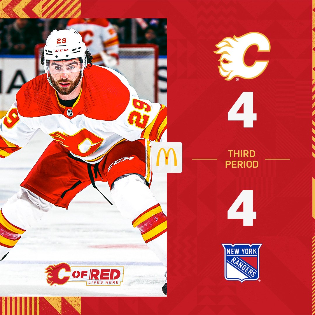 NHLFlames's tweet photo. This game is so good, we need more 🔥 OT here we come!

@McDonaldsCanada | https://t.co/wei5ug38sX https://t.co/EN9j9ZOK4o