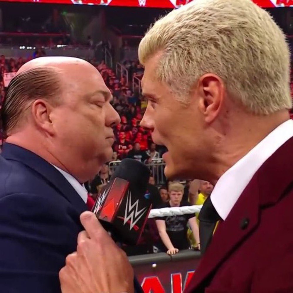 Ian Titular on Twitter "RT _ConnerPW Kudos to Paul Heyman and Cody