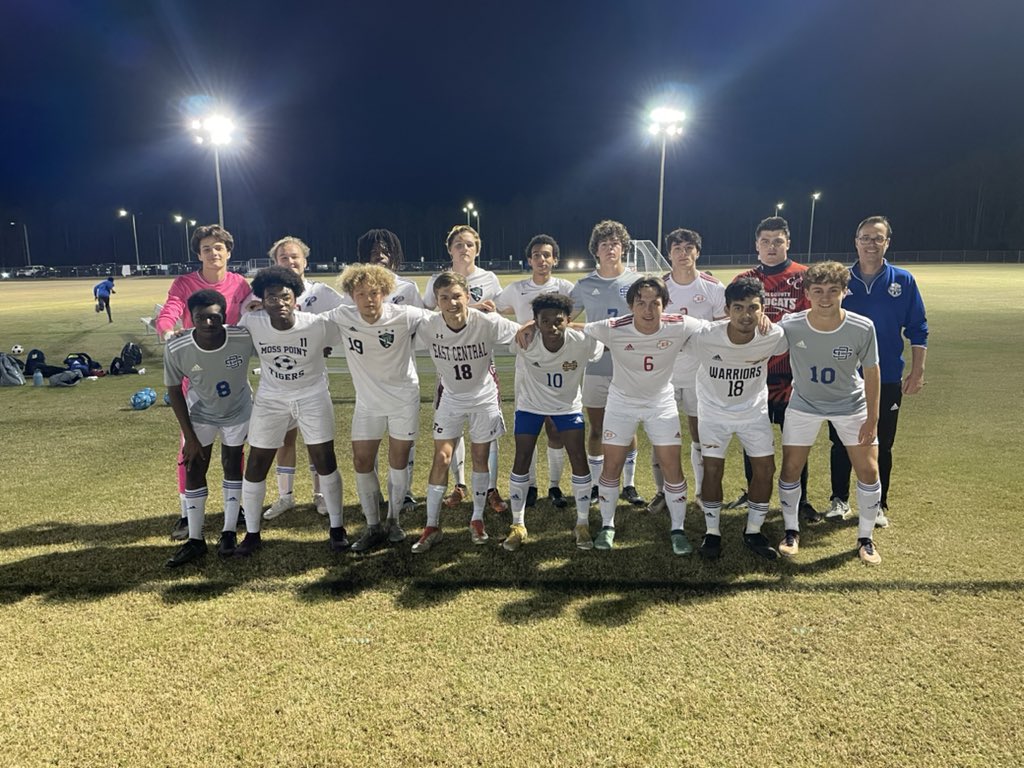 CoastSoccerPoll's tweet photo. 2023 Mississippi Coast Boys Soccer All-Star Game!
Final Score: West (1) - East (0)
Offensive Player of the Game:
Zach Howard (Ocean Springs)
Defensive Player of the Game:
Drew Corbin (Gulfport) https://t.co/i0xTVxMPy4