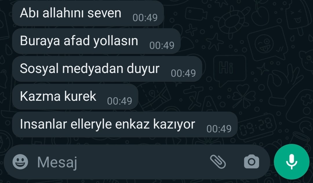 webdebu's tweet photo. @haluklevent @nihatsirdar Hatay ekipman ve yardım bekliyor bir arkadaşımın mesajı #hatayyardimbekliyor #deprem https://t.co/Wj3c3ofgKh