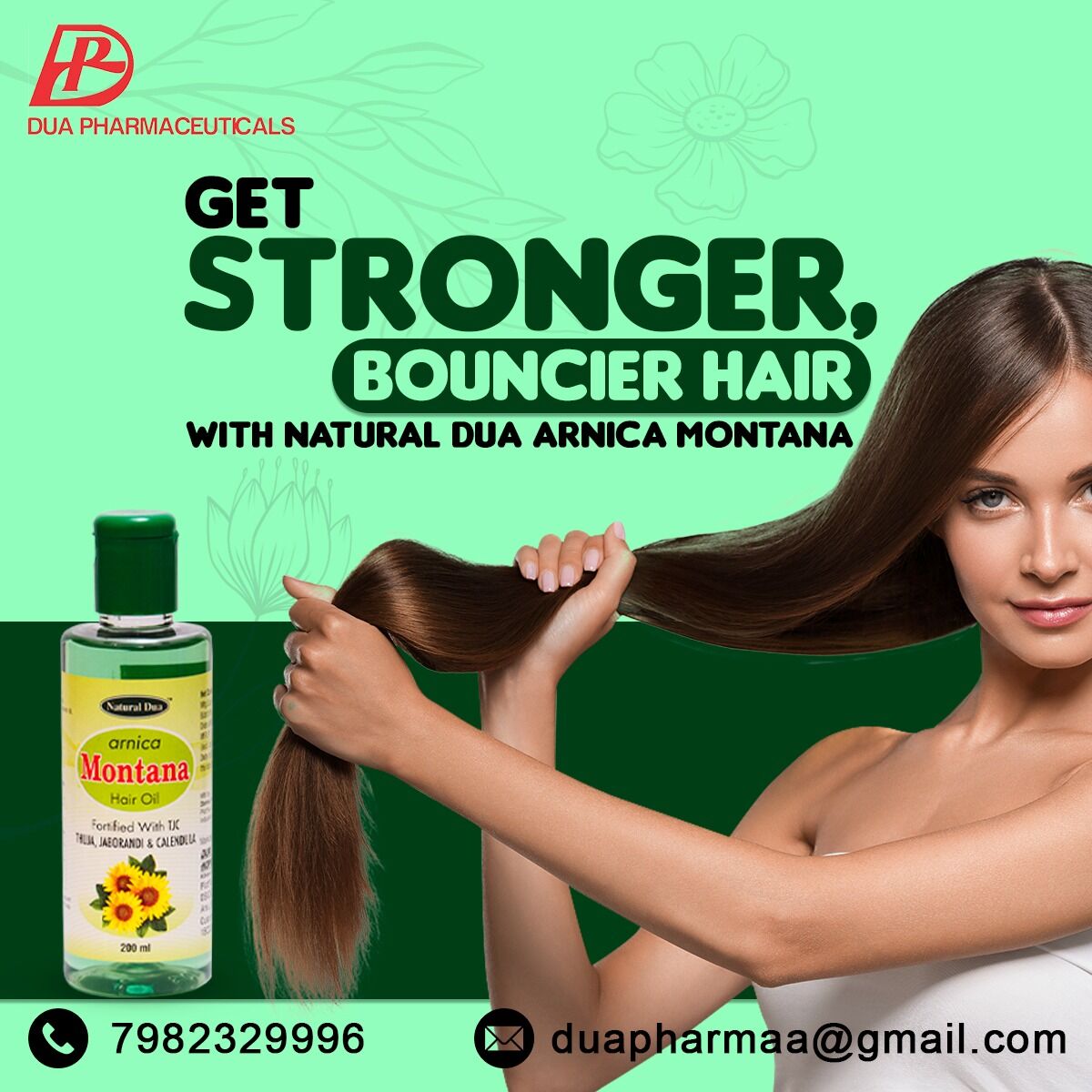 Get Stronger Bouncier Hair with Natural Dua Arnica Montana 💇‍♀️

Contact Us👇
📞- +91 82793 68099
🌍- naturaldua.com

#duapharma #SustainableBeauty #HealthyHair #ChemicalFreeHairCare #HerbalHairCare #EcoFriendlyHairCare #GreenBeauty #HerbsForHair #hair