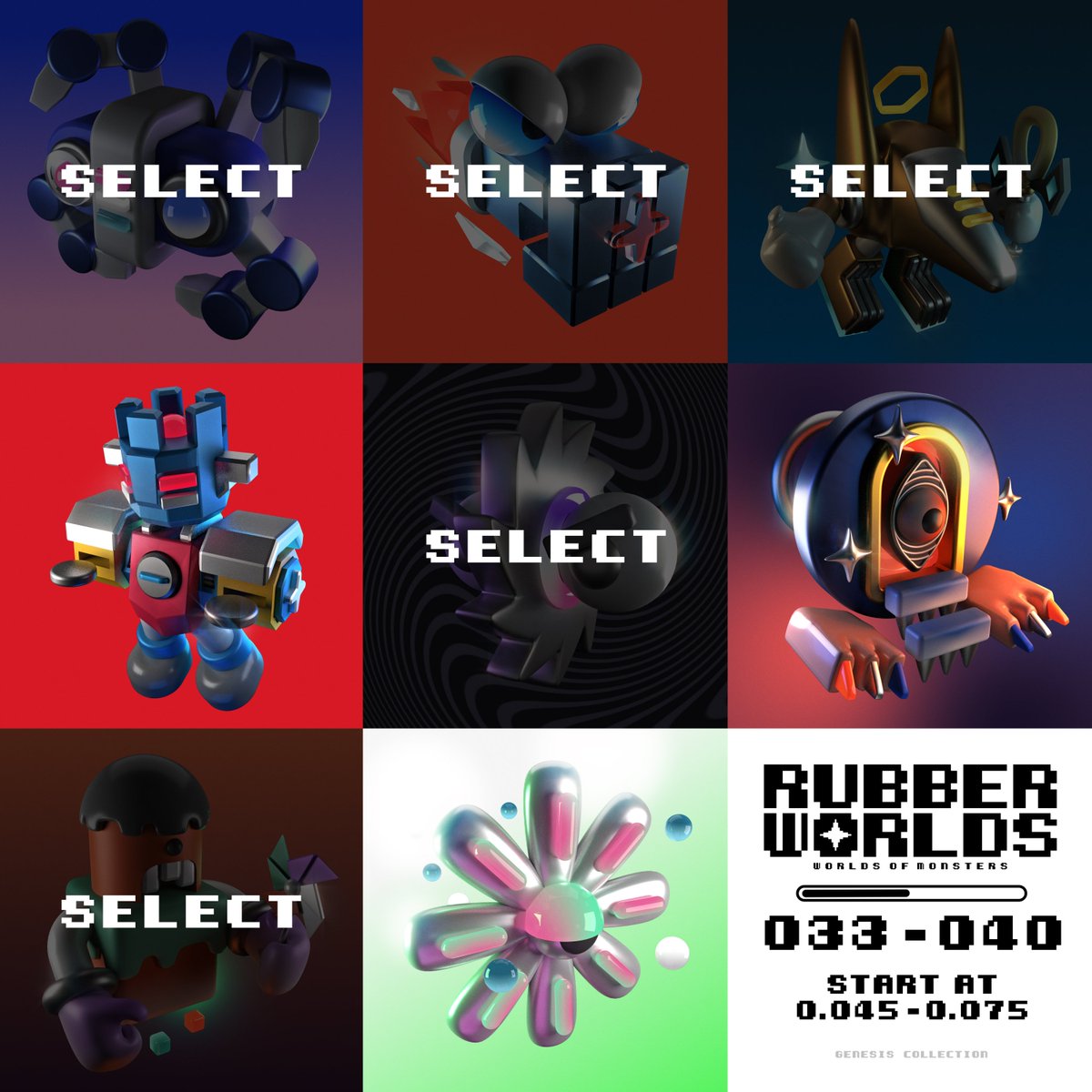 gm frens ! 🎮☕️👀 just woke up with power coffee and data still updating...

have a good day :) ▶️

#rubberworlds
#openseanfts #nftart #nftcommunity