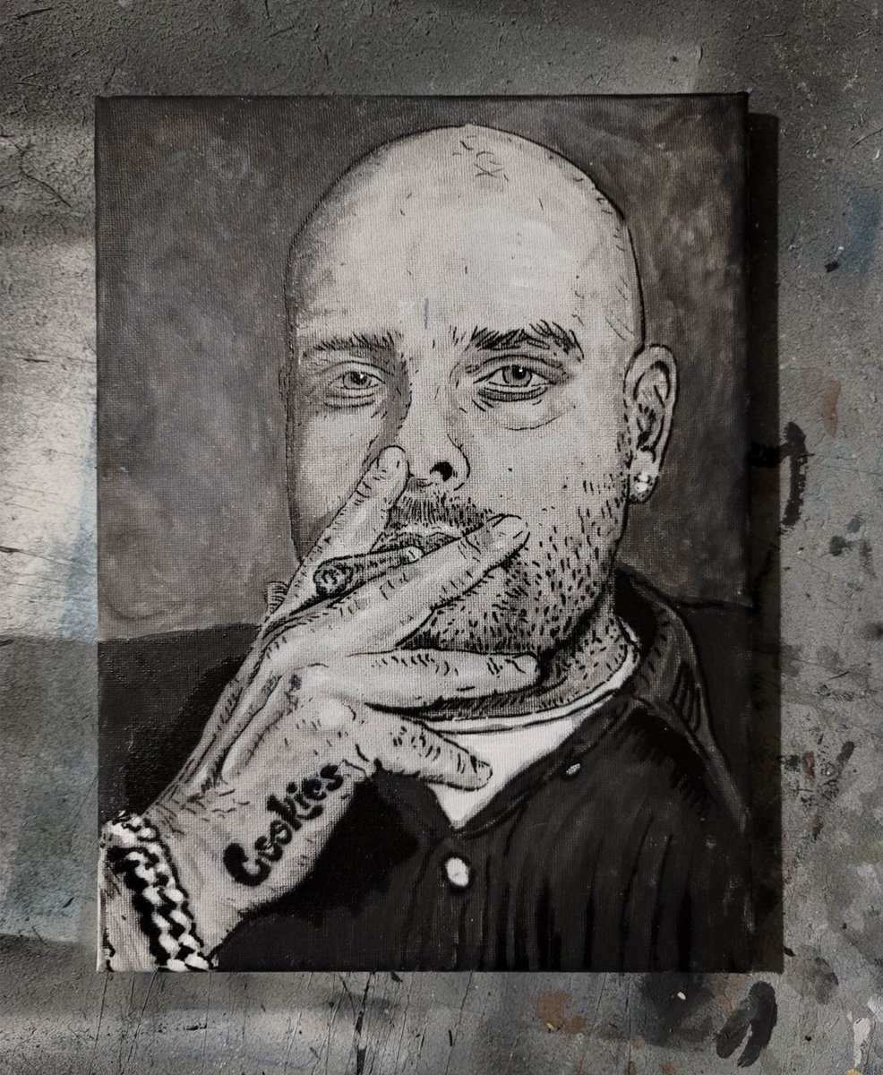 kriminalrx's tweet photo. Berner
Commissioned 9" X 12" painted canvas
CS Stanley
#Berner #Cookies #fuckcancer #Art #PortraitArt #CSStanley https://t.co/TSnhg1Yuh2