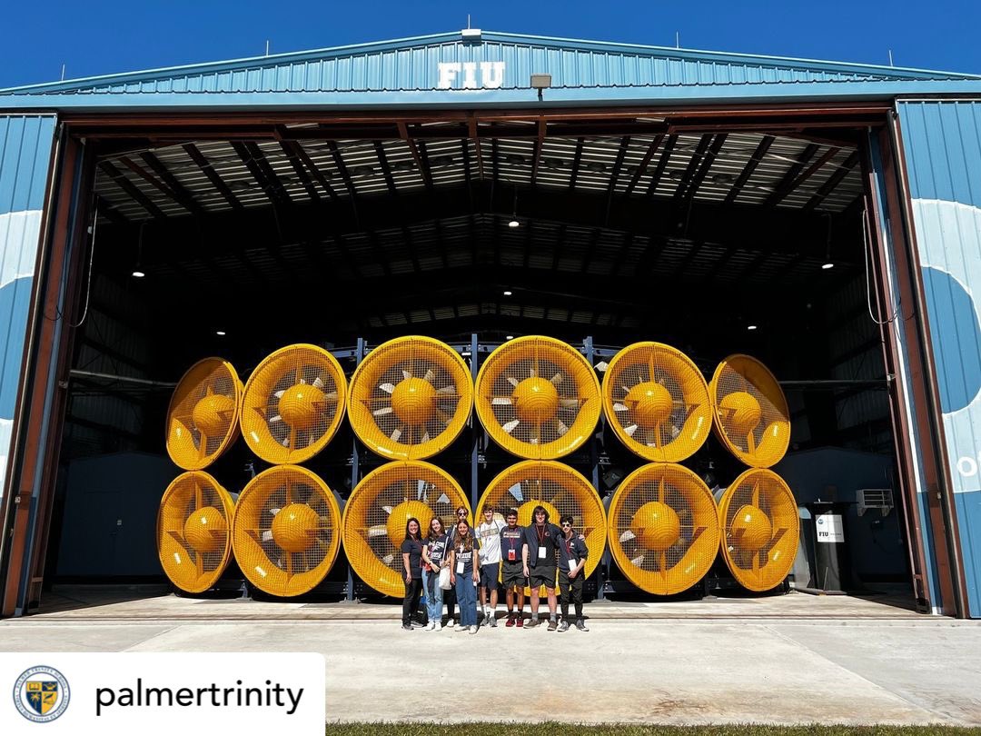 MsChuSTEM's tweet photo. Students from @palmertrinity #Engineering class attended @FIU โs Engineering EXPO @fiuECE They learned about #RoboDog #3Dprinting with biomaterial #WallOfWind #HurricaneSimulator #RocKetsModels & much more #STEMeducation They had a blast! https://t.co/wWscAFWLOf