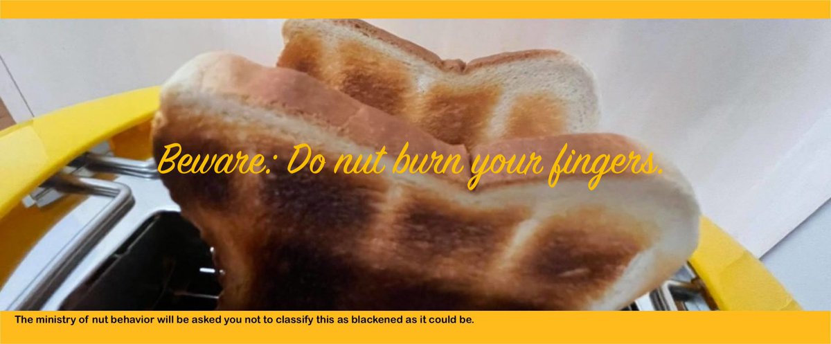 Einen schönen Gruß an die frühfrühstückenden Freundeskreisenden. *bääm* 🍞 &amp; 🧈
Verchromte tiefgelegte Brennflächen?
So wird seit 2021 getoastet – denn man gönnt sich ja sonst nichts. 
Beware: Do nut burn your fingers.
#nutcasetoastshow #talk #roast #nuts