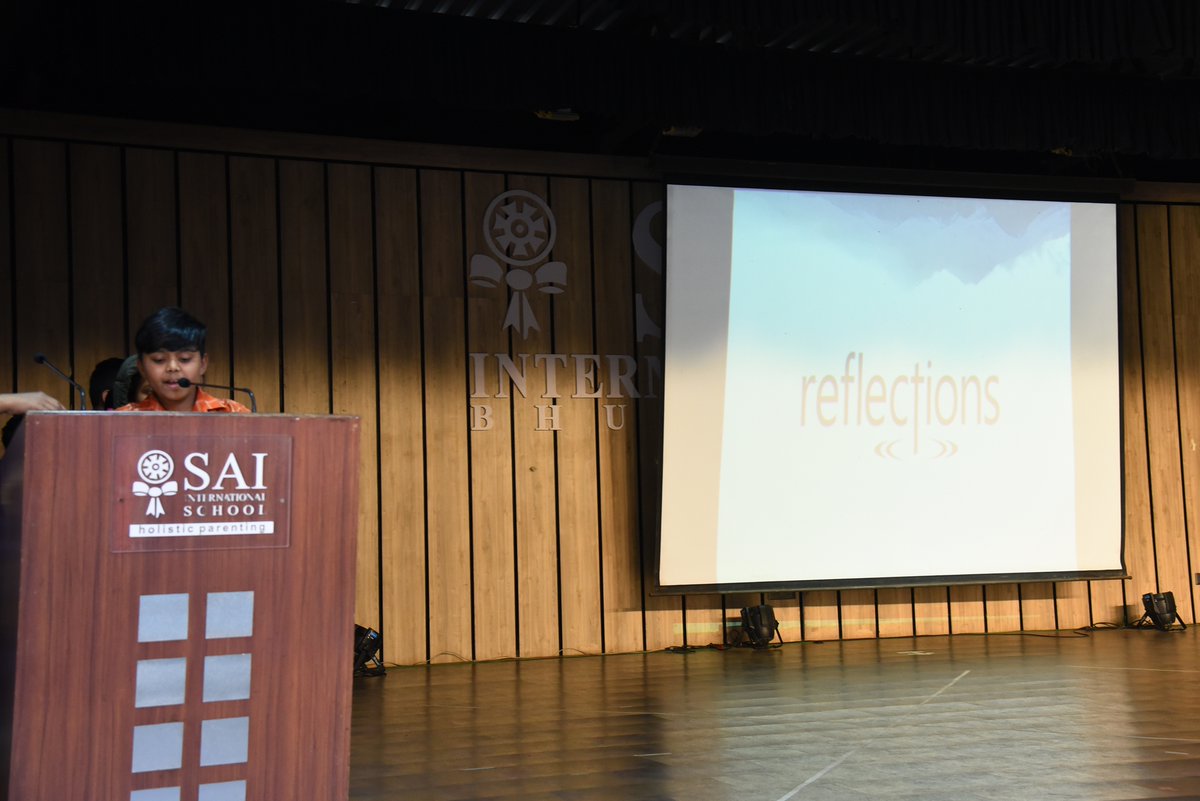SAI_Edu_In's tweet image. The budding writers of the Reflection Club from Classes IV-V showcased their creativity, critical thinking skills &amp;amp; proficient writing skills by presenting their self composed poems as a part of an assembly conducted on February 6, 2023. 
#ReflectionClub
#YoungWriters