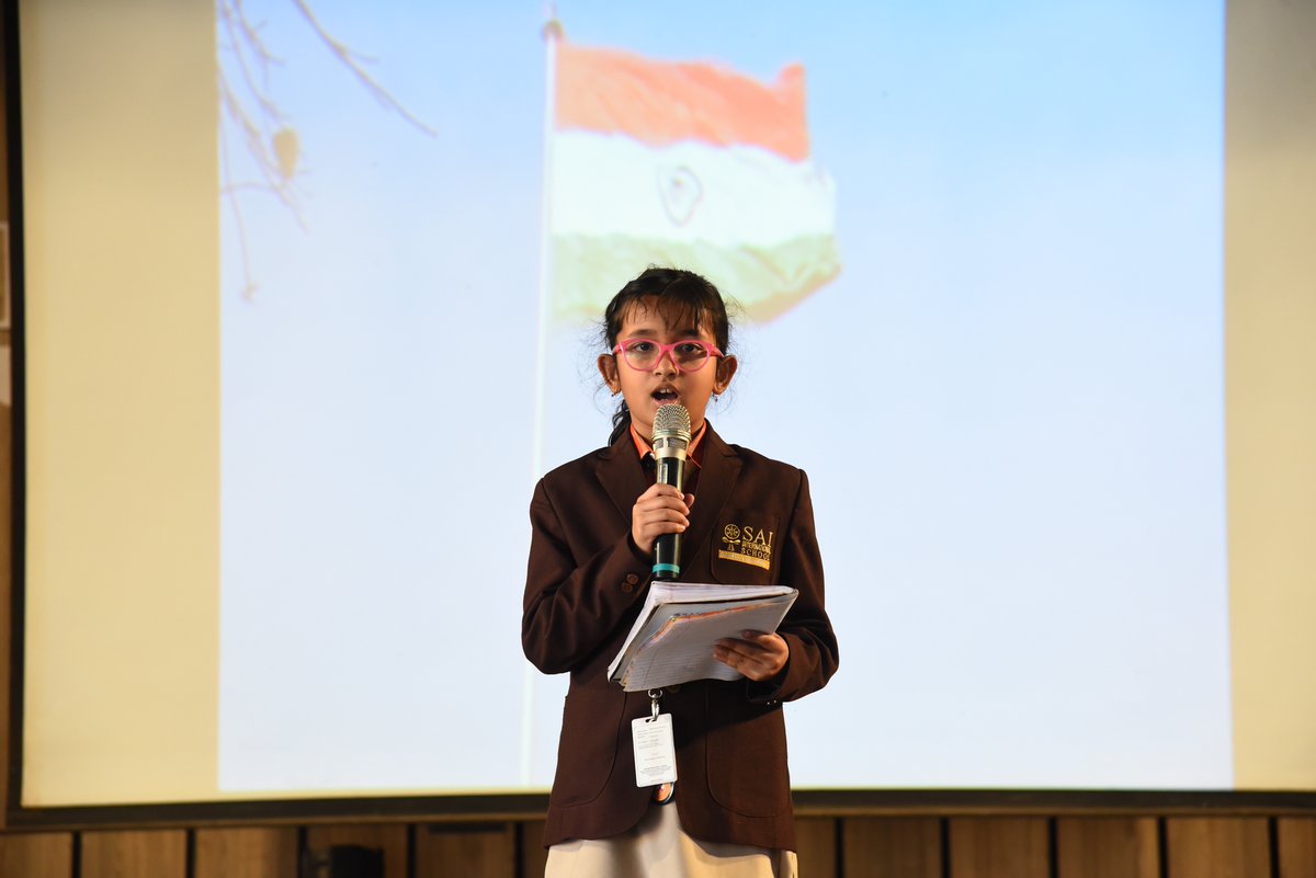 SAI_Edu_In's tweet image. The budding writers of the Reflection Club from Classes IV-V showcased their creativity, critical thinking skills &amp;amp; proficient writing skills by presenting their self composed poems as a part of an assembly conducted on February 6, 2023. 
#ReflectionClub
#YoungWriters