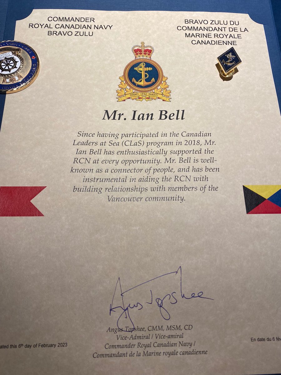 Well, that was nice. Thanks <a href="/RoyalCanNavy/">Royal Canadian Navy</a> <a href="/Comd_RCN/">VAdm/Vam Angus Topshee</a> <a href="/AngusTopshee/">Kraken 38</a> #BravoZulu