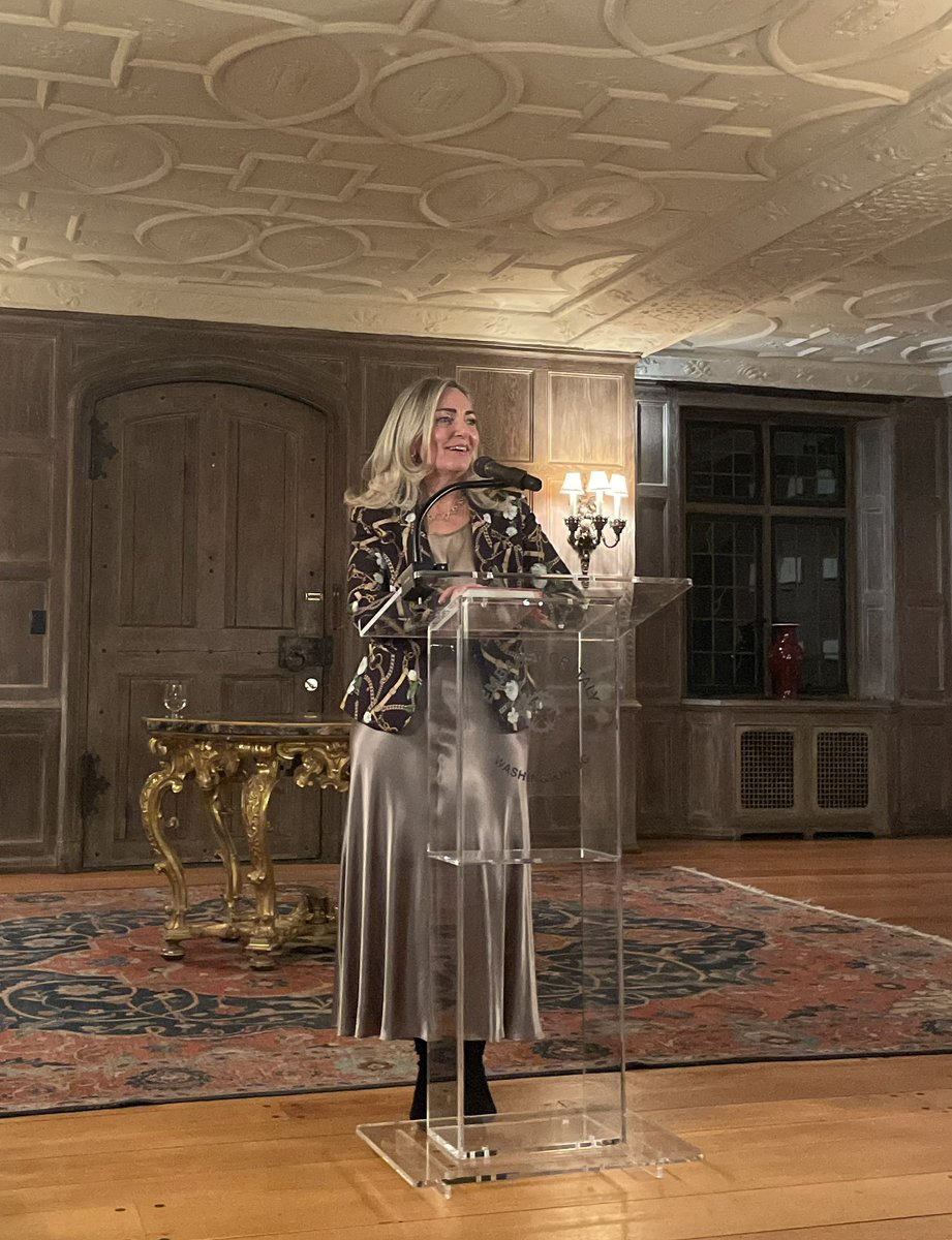 ItalyinUS's tweet photo. “The Transatlantic partnership is our North Star”. Ambassador @MAZappia opening the 2023 #Consiusa with @KDonfried, @riotta and @MoisesNaim. #ItalyinUS 🇮🇹🇺🇸 https://t.co/Myq0MDnMYw