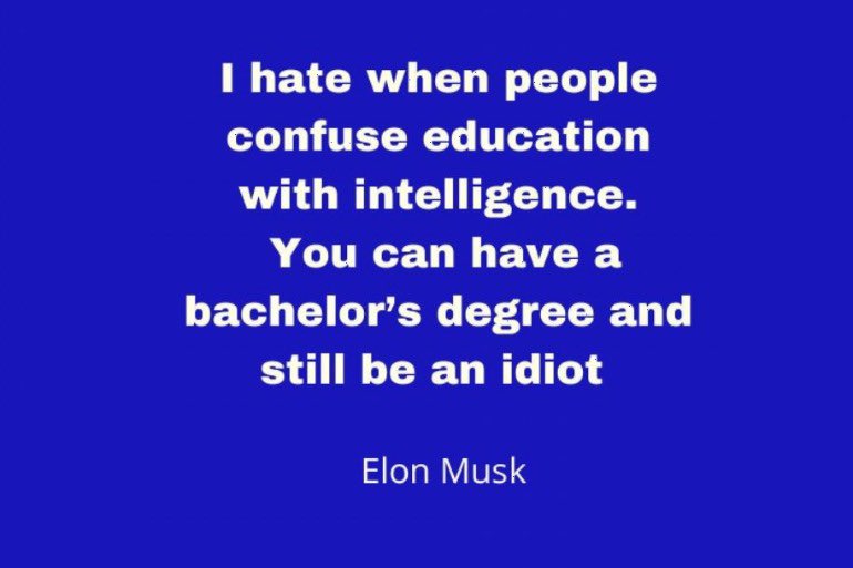 UltraFitDancer's tweet image. IDK if this is a real @elonmusk quote or not, but today I am frustrated because people are just dumb sometimes. Thanks for letting me vent.