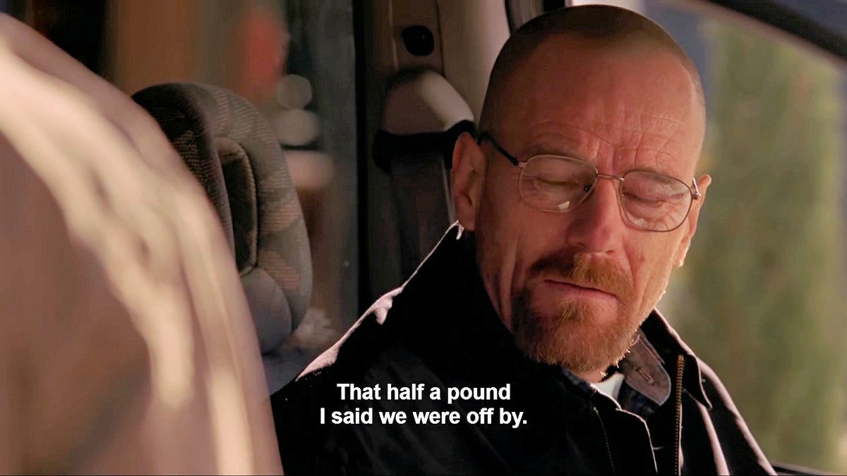 relive_bbbcs's tweet photo. Guys, be careful of that who you collaborate with!
- You want me to float thirty-five G's? #bb106
- That half a pound I said we were off by. #bb310
- and crank doesn't brig out the best in people, made Tuco erratic. #bcs204 https://t.co/aqIAo2ORgB