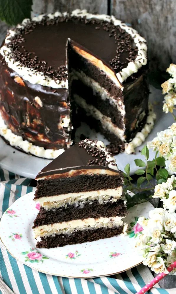 Chocolate Brownie Cake!
recipe @ sweetandsavorymeals.com/chocolate-brow…