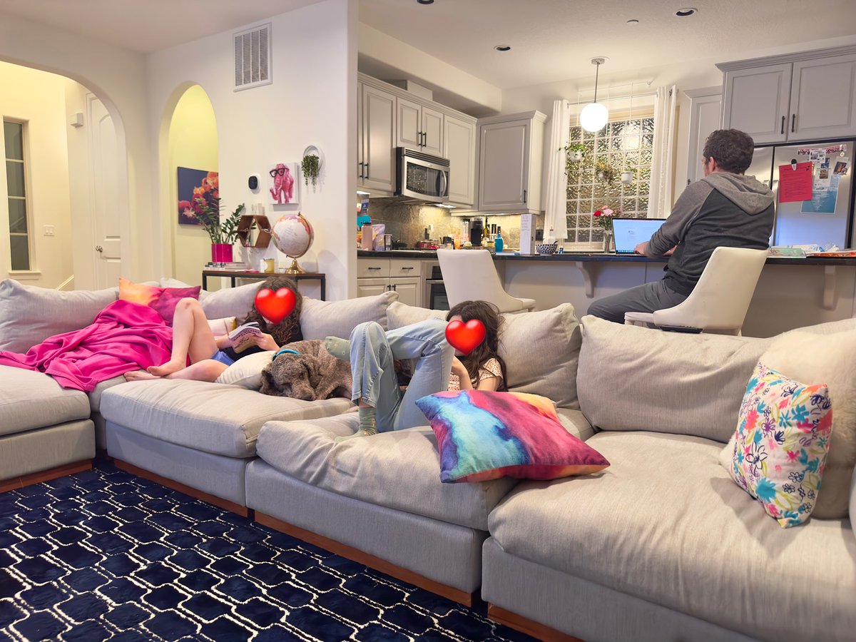 Fireplace on, music playing, and this view. Might not look like much, but these are the moments to bottle up - especially when they came so close to disappearing forever. #CPRSavesLives #HeartMonth