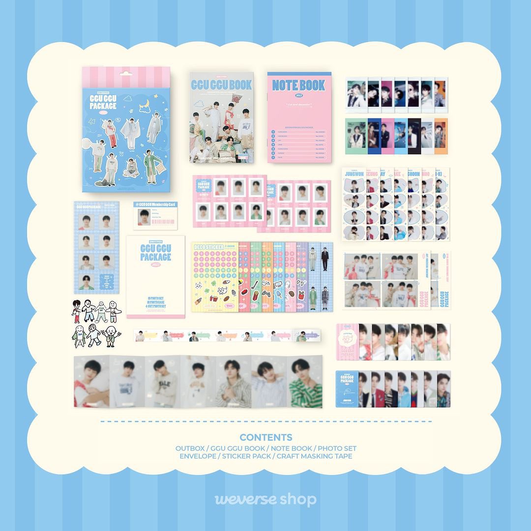 [PH GO] Enhypen 2023 GGU GGU Package  #HajaPHGO

✨₱1,650.00
✨from weverse w/ POB
✨NORMAL ETA
✨LONG DOP

DOP: DP ₱200; Bal. 3/10
Release Date: 2/16

Order Form: tinyurl.com/4dw53et2
