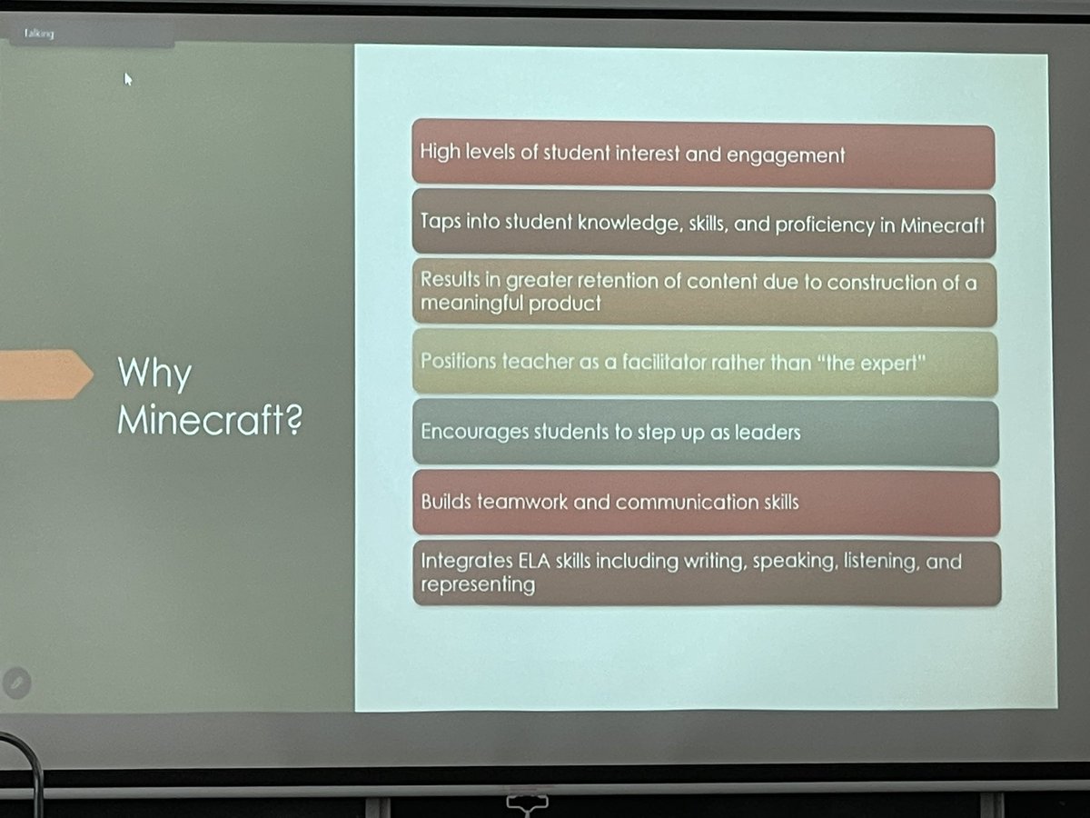 MatteoDiMuro's tweet photo. Thanks @MrBourassaED for talking to us about treaty education using @PlayCraftLearn #I4ED https://t.co/7afdn9EHQa