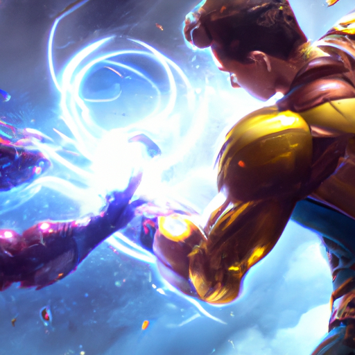 comics_openai's tweet photo. Marvel story: 2 of 2 desc (by AI): In the story, two people are fighting for control of a powerful artifact. The artifact is a key to saving the world, and the two people are fighting to get it. The story is full of actio... #marvel #marvelapi #dalle2 #dalle #openai #textcurie001 https://t.co/0gv1FOykkv