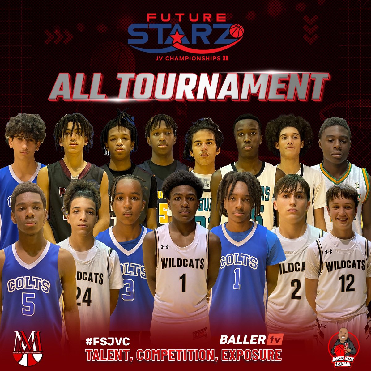 MMcGeeBball's tweet photo. 🚨All Tournament 🚨
The Future Starz JV Championships II was Full of Talent and high level teams. #FSJVC
The 8 team field featured some of the South Florida top individual 9th & 10th Rising Starz
Congratulations to the teams and individual players on their accomplishments. https://t.co/7wAXnnRwu3