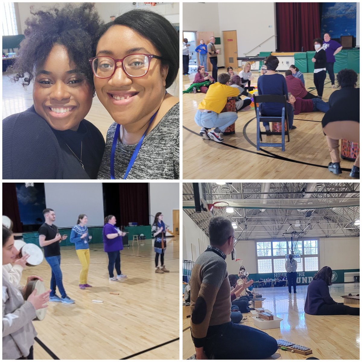 Spent another weekend at an Orff workshop! Had the honor of opening up with singing "Lift Every Voice and Sing." Enjoyed learning from other music educators as well!