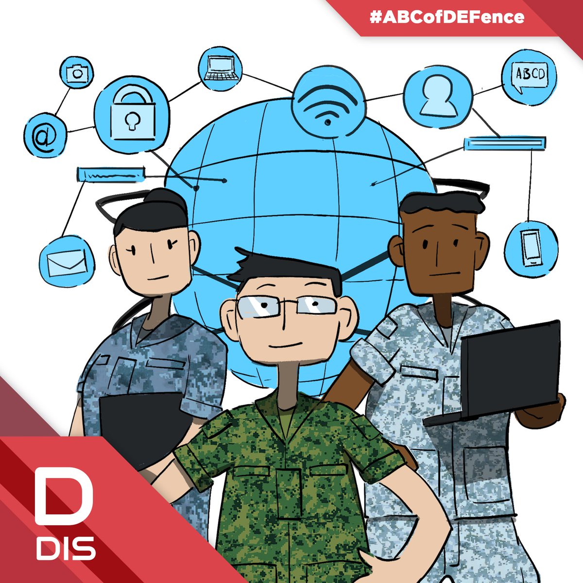 mindefsg's tweet photo. .@thesingaporeDIS is the SAF’s newest service. Inaugurated just last year, the DIS consolidates and integrates the SAF’s C4I and cyber capabilities. Our DIS will defend and dominate in the digital domain, to enhance Singapore’s security 💻
 
#ABCofDEFence #DisforDIS #checkDISout https://t.co/XZW45tXWsO