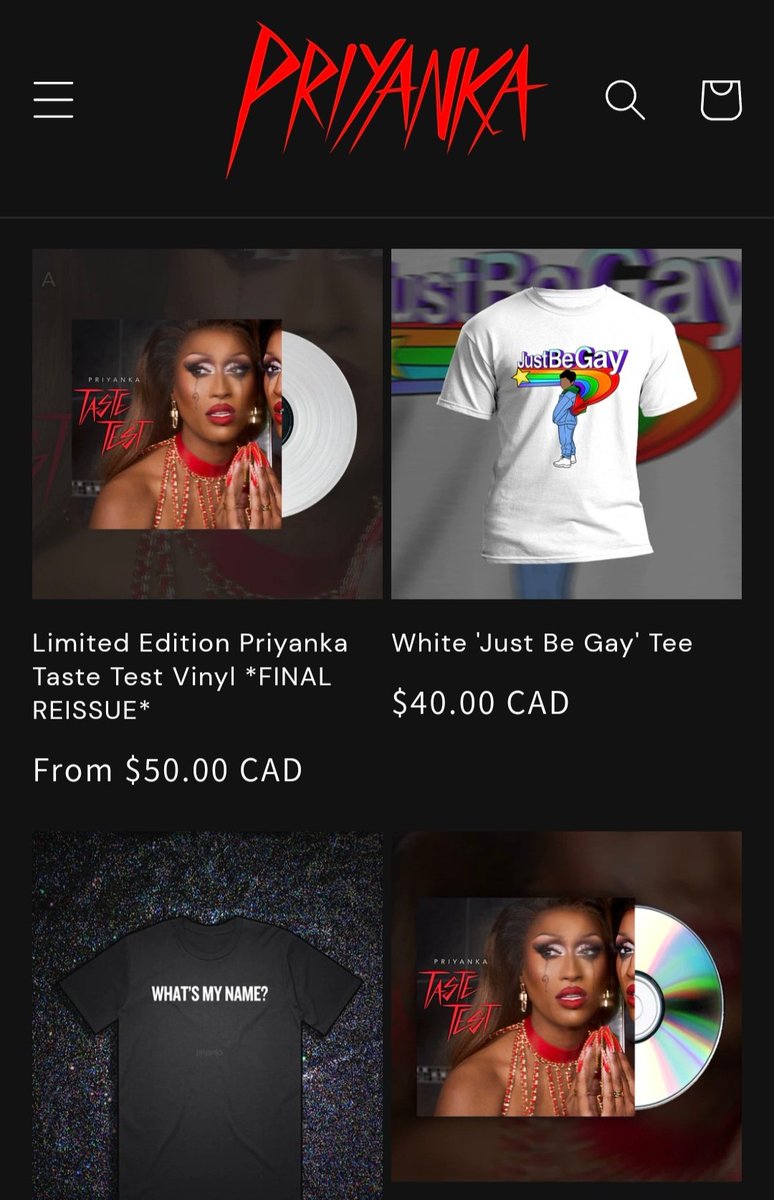 Priyanka_Charts's tweet photo. Fanyankas, don't forget that @thequeenpri is selling her FINAL RE-ISSUE of the #TasteTestEP! 🥳

Get your copy (and a CD!) now before they are gone! 🙏🏼❤️ https://t.co/tMKFVKZma6 https://t.co/OxH7WDZqgj
