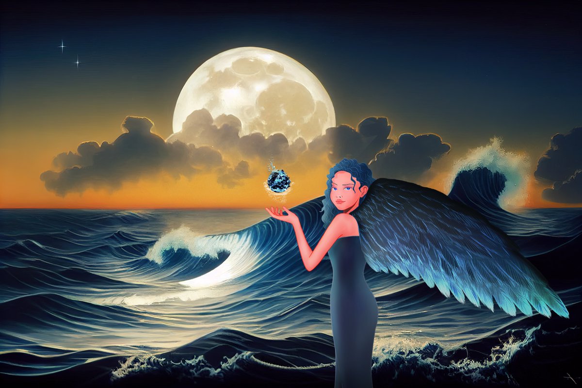 Soar to new heights with this #MOUSAI with wings, against the breathtaking ocean and moonlight 🌕🌊

#NFT #cryptoart #web3 #blockchain #defi #cryptoenthusiast #NFTcollectors