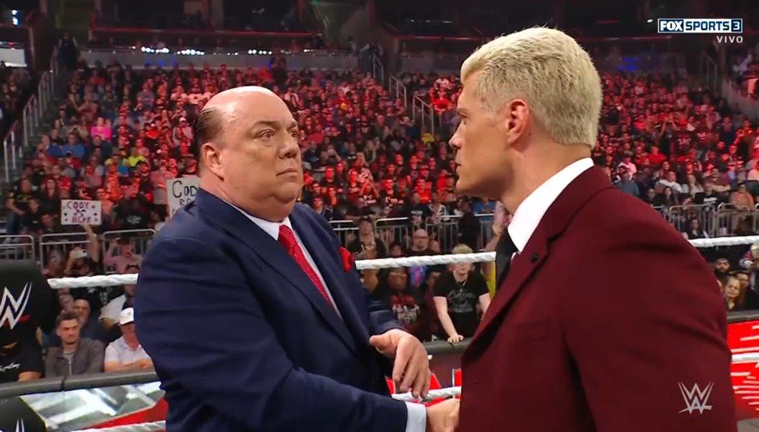 Tonight on #WWERaw How to sell a #WrestleMania main event.

bit.ly/3HHYLAm