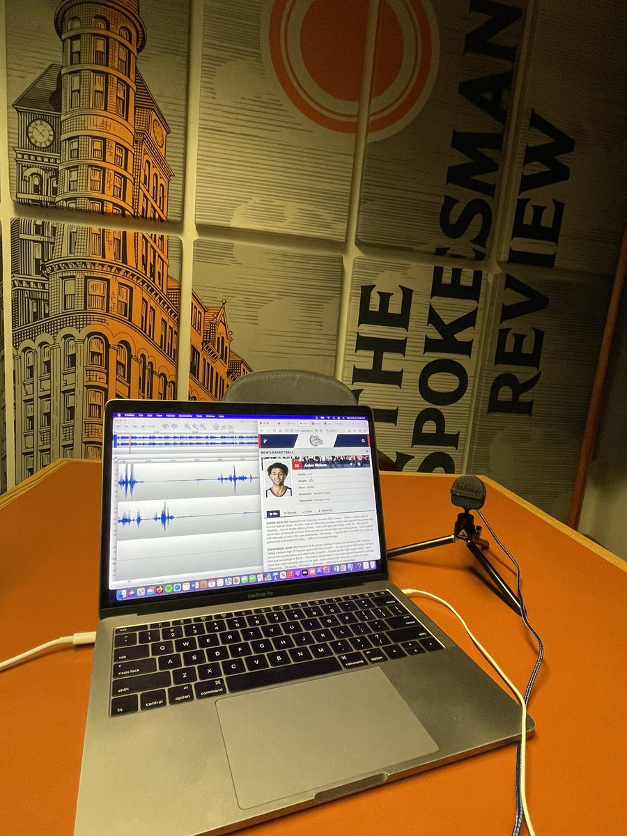 Exciting development to share. We have a new <a href="/SpokesmanReview/">The Spokesman-Review</a> podcast series dropping tomorrow. New episodes every week through the remainder of the college basketball season. My co-host has a slightly better jumper than me.