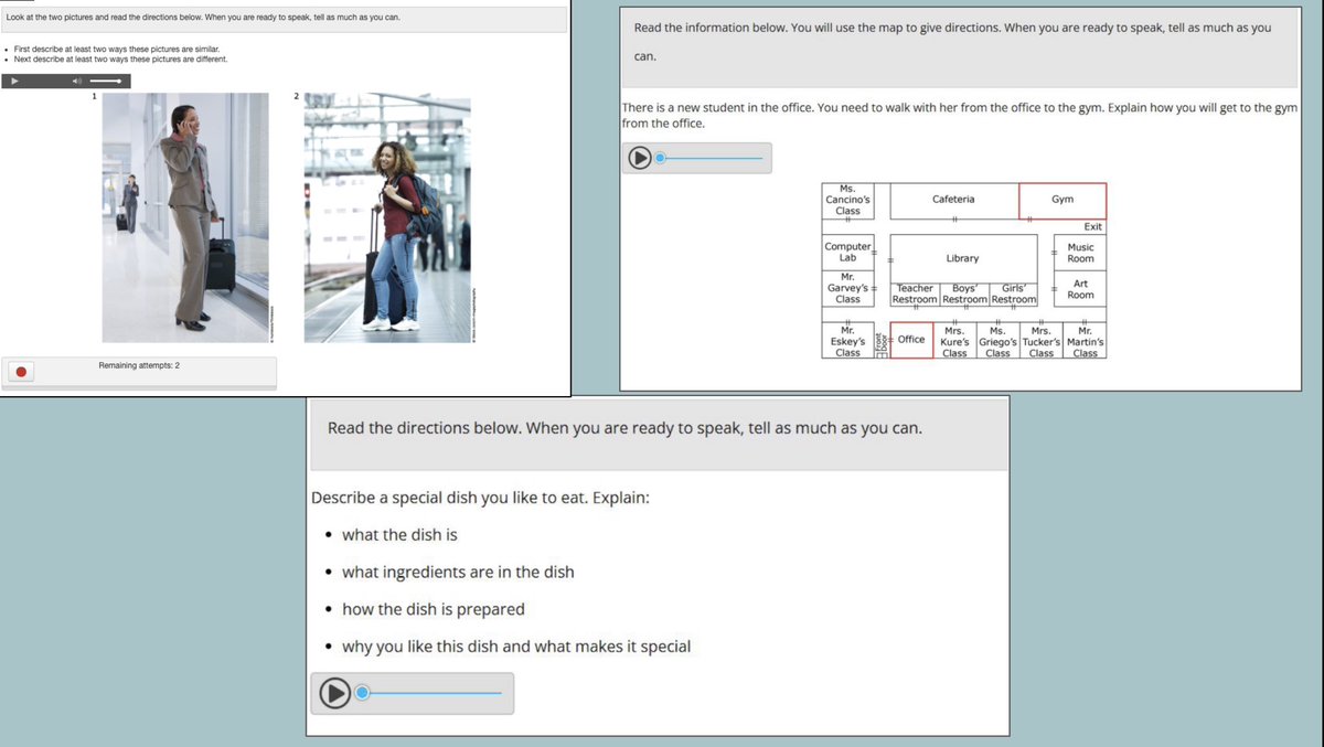 cbli_esl's tweet photo. TELPAS Snack🍿of the Day👇🏽The speaking test has different item types:✅respond to a video✅make inferences✅explain a process✅describe 3 things✅compare/contrast✅use map to give directions✅describe a personal experience. 💡Have students use Think-Ink-Speak-Review to practice🎙️ https://t.co/tzUEX8ENi6