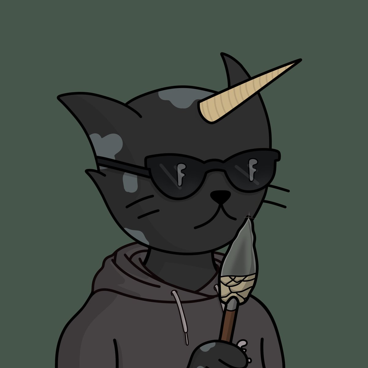 NFStix's tweet photo. We make custom stickers! Transforming your NFT to real life as a sticker!

Check out this @FelineFiendz! What a beauty! https://t.co/gUWd5HOFmP