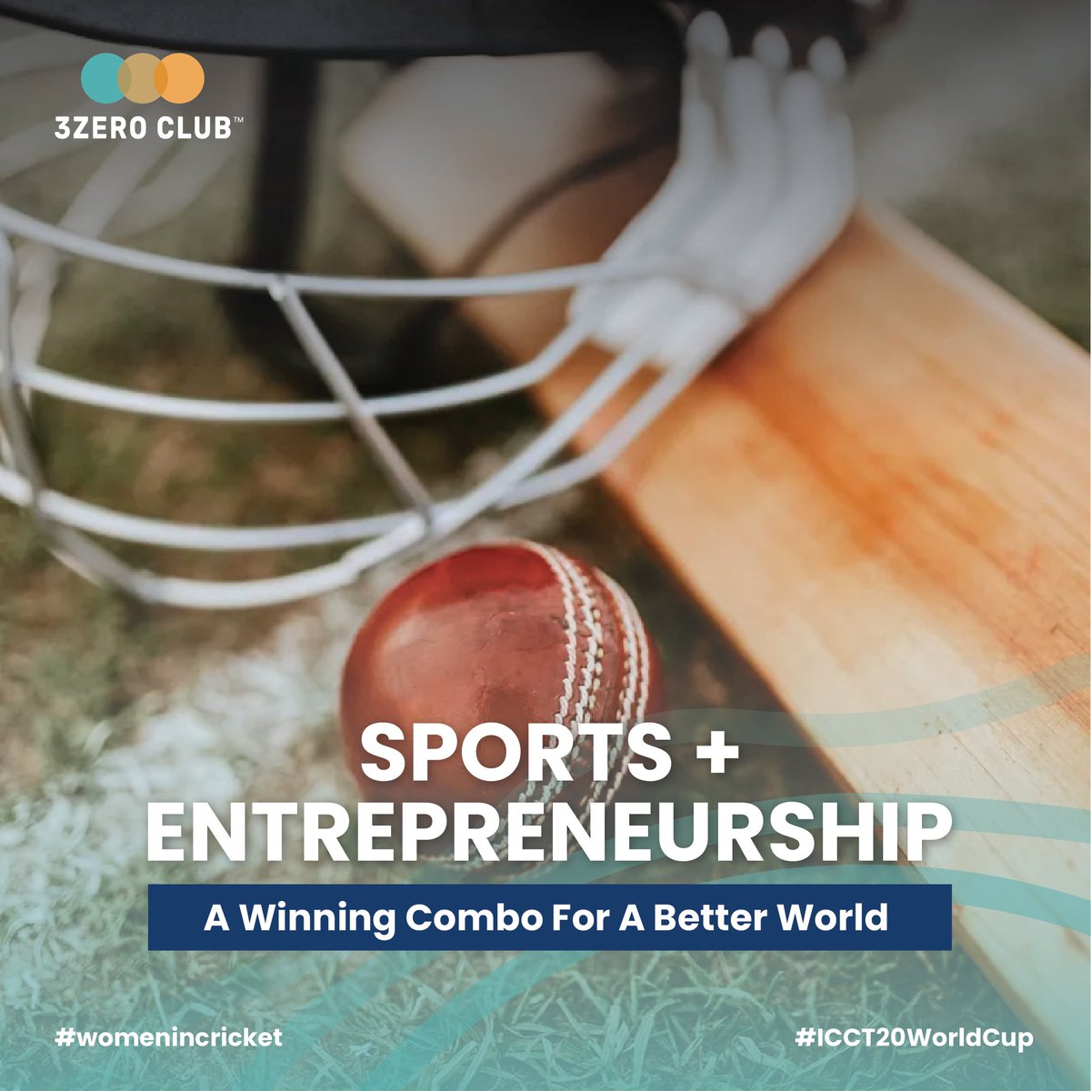 Did you know sports + entrepreneurship = a winning combo for a better world? With the ICC Women's T20 World Cup coming your way, there's never been a better time to get involved! Join the #3ZEROClub movement by registering your club at 3zero.club  

#T20WorldCup2023