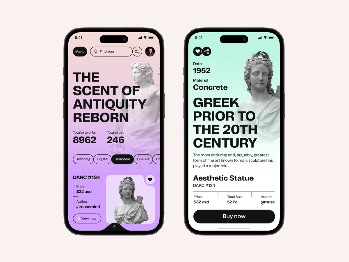 musemindagency's tweet photo. Art Museum App
Сheck out more👉 https://t.co/oOvk4ouEBD
👋 Let's discuss your project: hello@musemind.agency
#virtualexhibitionapp #virtualmuseumapp #museumapp #museumofart #virtualexhibitionapp #exhibition #artgalleryapp #artwork #gallery #historyexhibitionapp #musemind https://t.co/uUUIcTdsKm