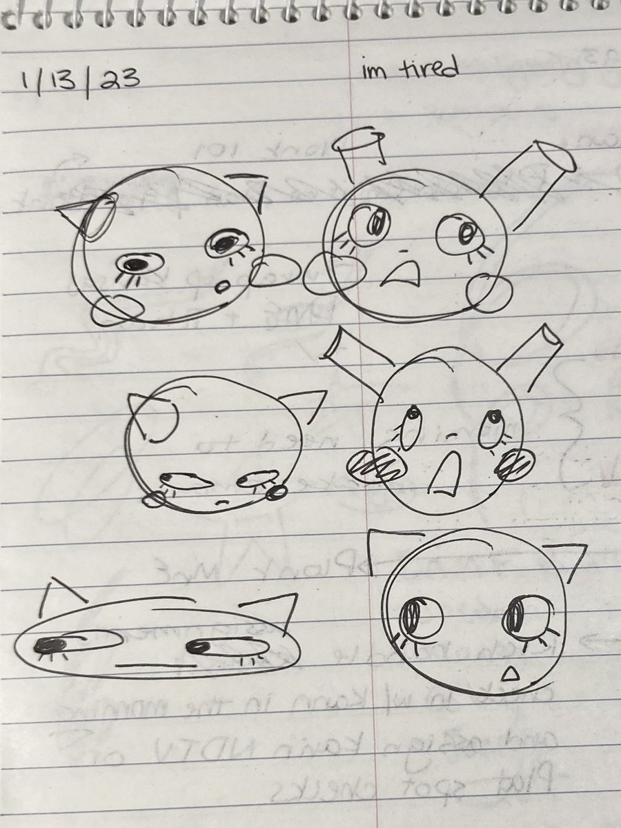 work doodles