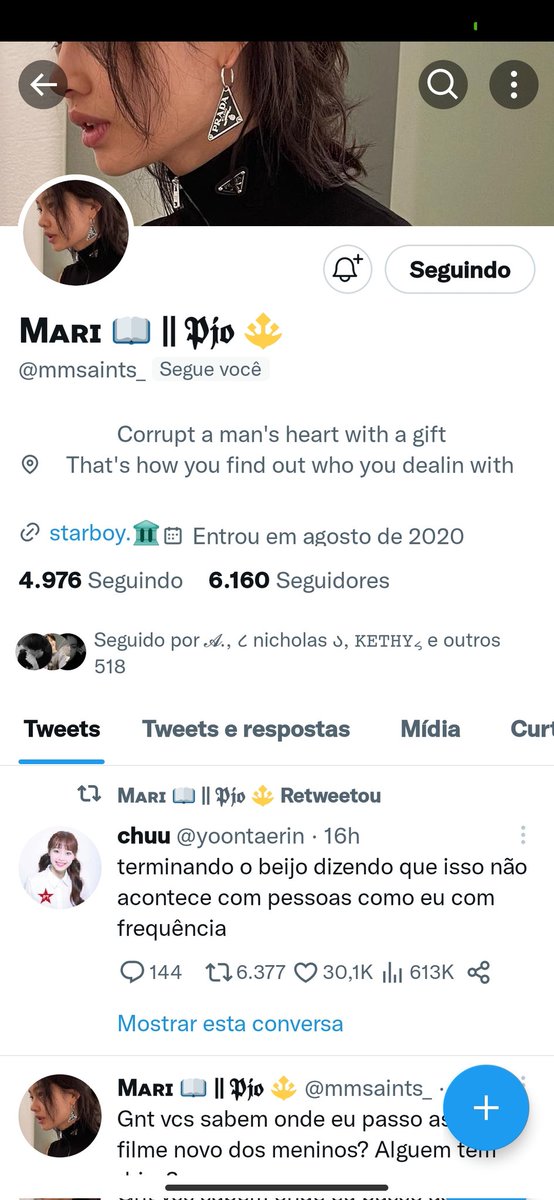 ♱ 𝘮𝘢𝘪𝘴𝘢⁷ ⊙⊝⊜VAI VER O BTS tweet media