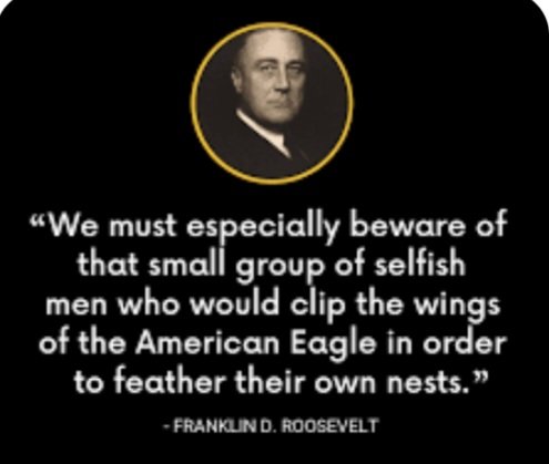 I think, #FranklinRoosevelt, was referring to the extreme MAGA Republicans on this Quote.👇