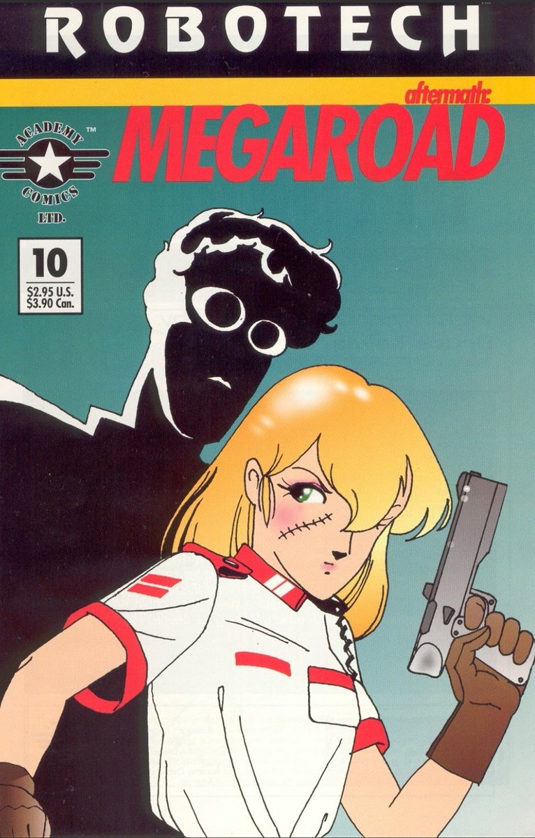 ComicsRobotech's tweet photo. AFTERMATH #10
"Megaroad Mission 1: Four Eyes"
Story & Art by Bruce Lewis
Academy Comics, January 1995
#Robotech #RobotechComics #Megaroad #BruceLewis https://t.co/kunnPEbd0b