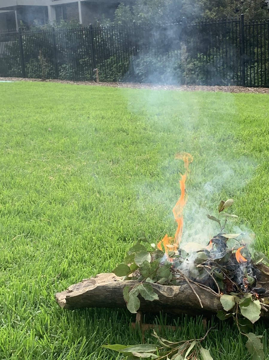 A special Welcome and Smoking Ceremony by Dharug elder Uncle Chris Tobin on our opening day on 31.1.23.