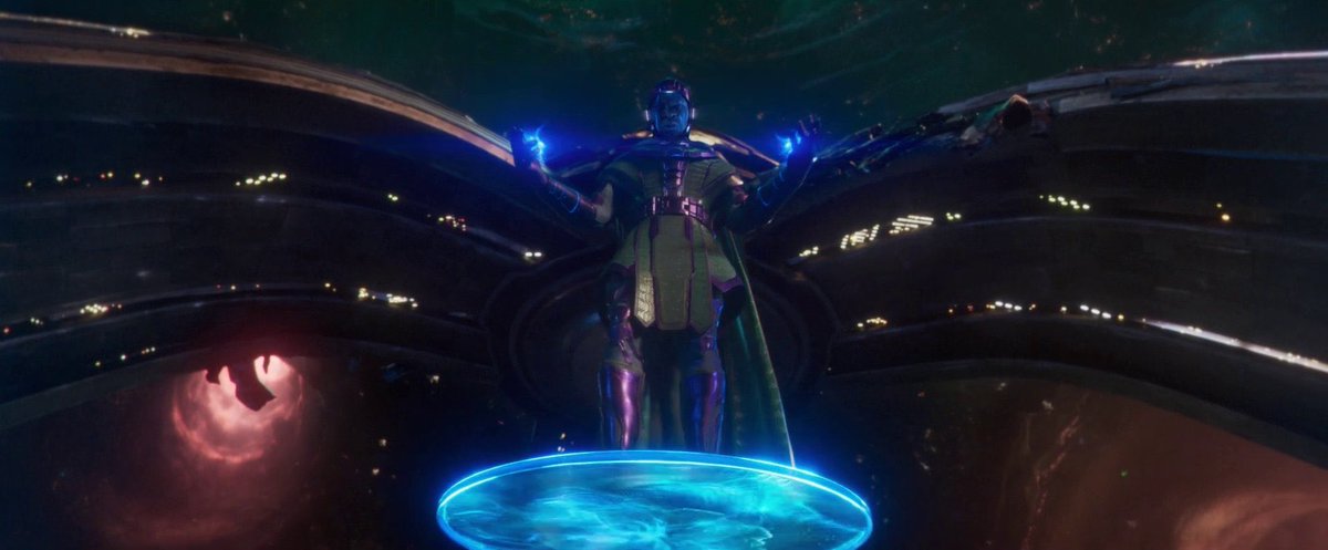 FicoCangiano's tweet photo. #AntManAndTheWaspQuantumania is the best of the trilogy. Higher stakes, dangers &amp; repercussions. Its also got one the best MCU villains in #Kang. As soon as #JonathanMayors comes in, its his show. Kang is a scary lean-mean multiverse big baddie. Also, 2 cool post credits scenes. https://t.co/t1V8HP2dsO