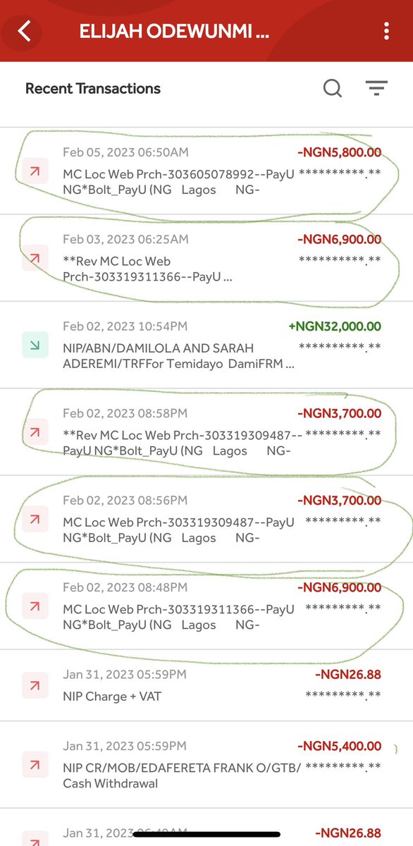 EljazzyBee's tweet photo. @ZenithBank Dear Zenith bank, Bolt has asked me to ask you why you haven’t restored these payments to my account https://t.co/cR4sCL6B5m