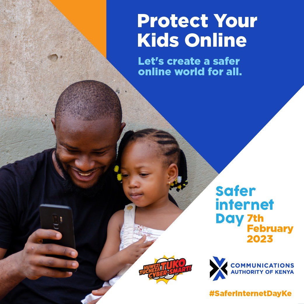 As we mark  #SaferInternetDayKE, @CA_Kenya is doing a commendable job by leading the conversation on ways we could protect ourselves, our businesses and our children against cyber bullying and cyber security.