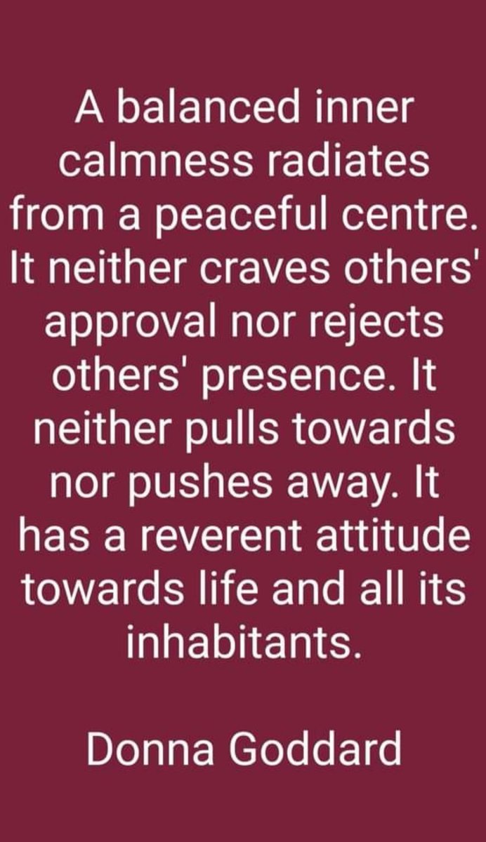A balanced and peaceful soul radiates positivity, love,health and wealth.. find what keeps you at peace and I'm sure good things will follow #bethechange