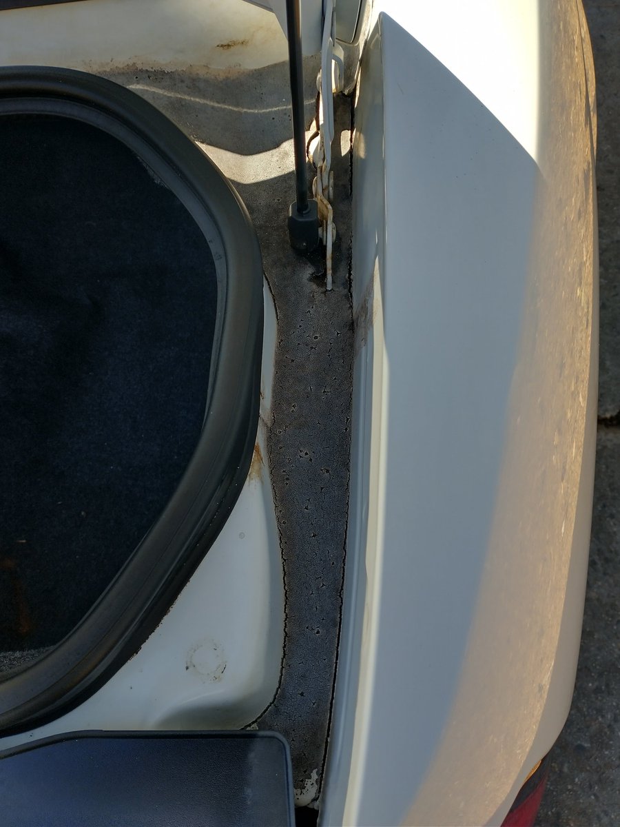 quickmustang's tweet photo. @Ford what did Ford use for the coating https://t.co/JX6b3aykZK
