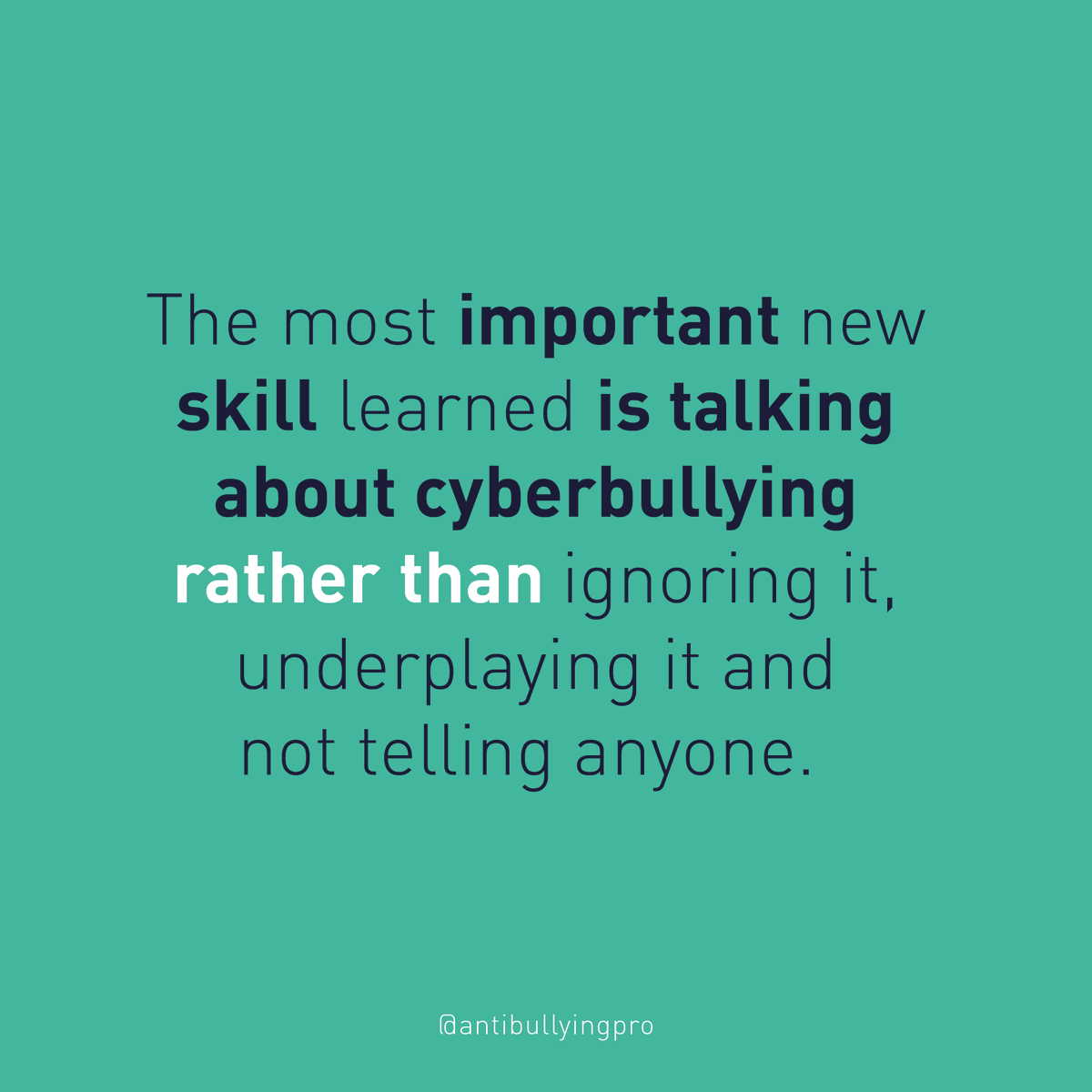 AntiBullyingPro's tweet photo. A very important message to share this #SaferInternetDay 🙌 https://t.co/LMDp6t3uks